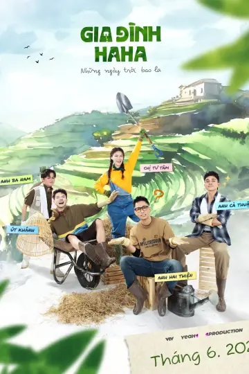 Poster for the TV series "Haha Family" #1609472