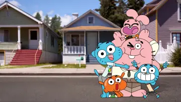 Backdrop for the TV series "The Wonderfully Weird World of Gumball" #1417247