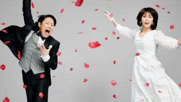 Backdrop for the TV series "Their Marriage" #1499009