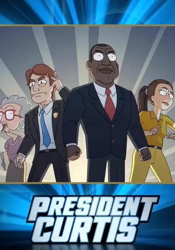 Poster for the TV series "President Curtis" #1220537