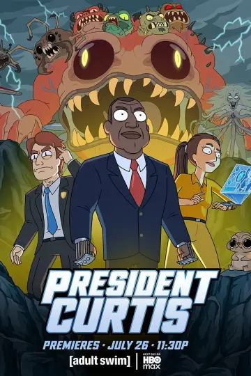 Poster for the TV series "President Curtis" #1220541