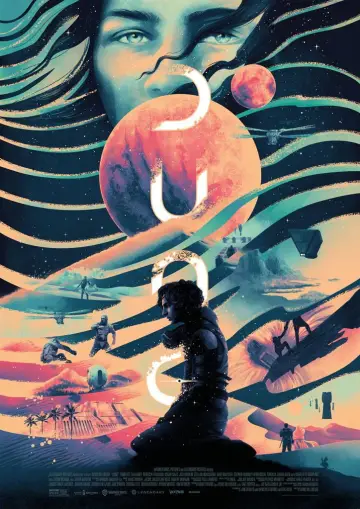 The Dune Saga by Denis Villeneuve poster