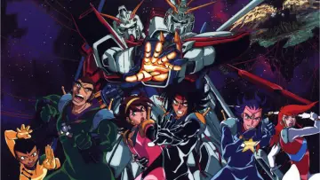 Backdrop for the TV series "Mobile Fighter G Gundam" #1384388
