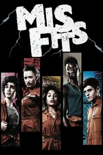 Poster for the TV series "Misfits" #1345193
