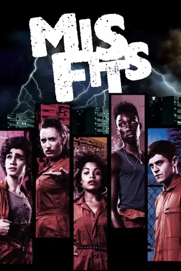 Poster for the TV series "Misfits" #1345197