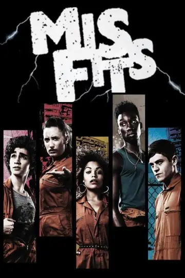 Poster for the TV series "Misfits" #1345198