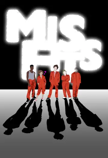Poster for the TV series "Misfits" #1345200