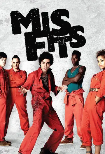 Poster for the TV series "Misfits" #1345201