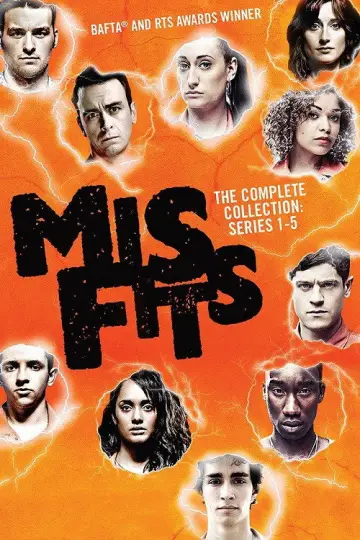 Poster for the TV series "Misfits" #1345202