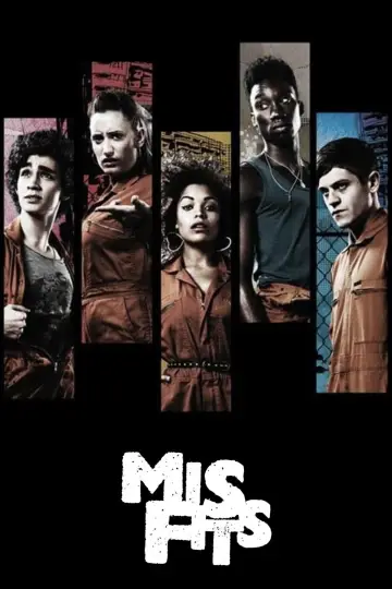 Poster for the TV series "Misfits" #1345209
