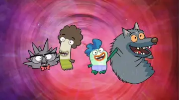 Backdrop for the TV series "Fish Hooks" #1382823