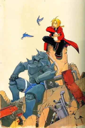 Poster for the TV series "Fullmetal Alchemist: Brotherhood" #1282213
