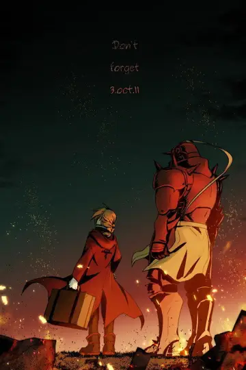 Poster for the TV series "Fullmetal Alchemist: Brotherhood" #1282228