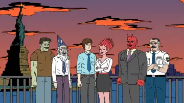 Backdrop for the TV series "Ugly Americans" #1457079