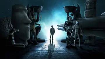 Backdrop for the TV series "Ancient Aliens" #1300375
