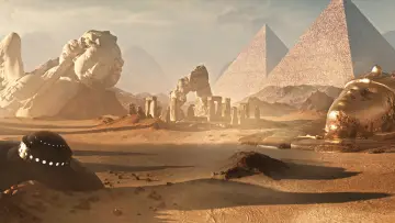 Backdrop for the TV series "Ancient Aliens" #1300382
