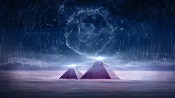 Backdrop for the TV series "Ancient Aliens" #1300399