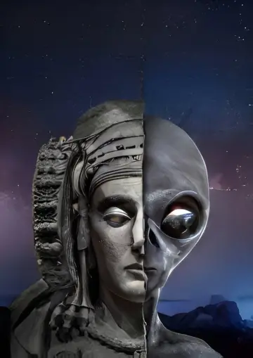 Poster for the TV series "Ancient Aliens" #1300465