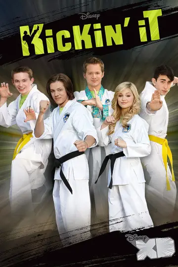Poster for the TV series "Kickin