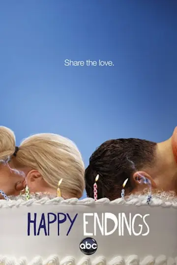 Poster for the TV series "Happy Endings" #1368617