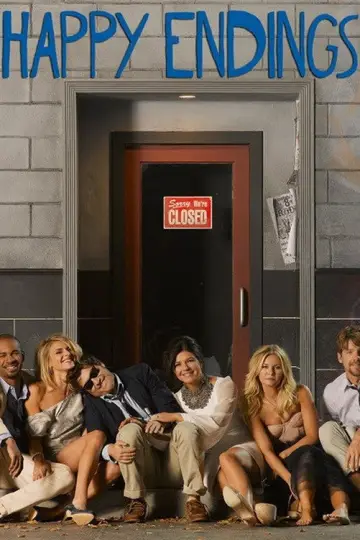 Poster for the TV series "Happy Endings" #1368618