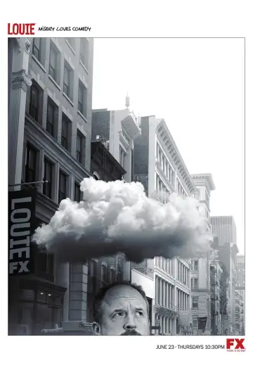 Poster for the TV series "Louie" #1397886