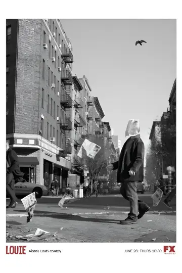 Poster for the TV series "Louie" #1397887