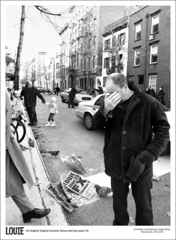 Poster for the TV series "Louie" #1397890