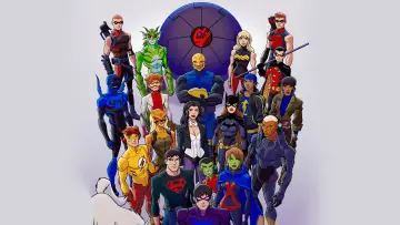 Backdrop for the TV series "Young Justice" #1261867