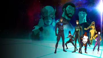 Backdrop for the TV series "Young Justice" #1261902