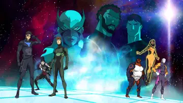 Backdrop for the TV series "Young Justice" #1261908