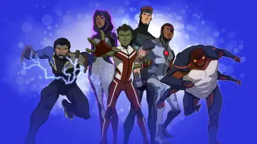 Backdrop for the TV series "Young Justice" #1261917