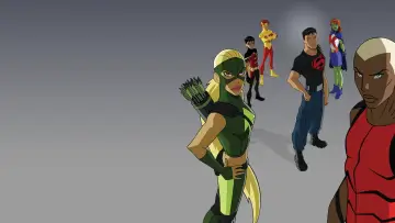 Backdrop for the TV series "Young Justice" #1261947
