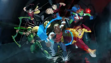 Backdrop for the TV series "Young Justice" #1261950