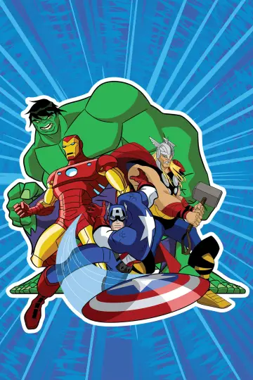 Poster for the TV series "The Avengers: Earth