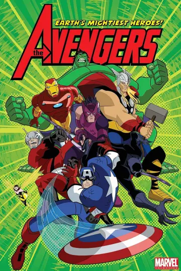 Poster for the TV series "The Avengers: Earth