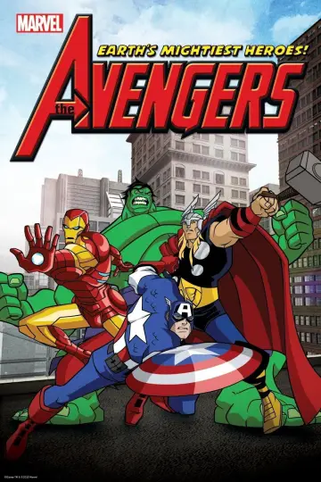 Poster for the TV series "The Avengers: Earth