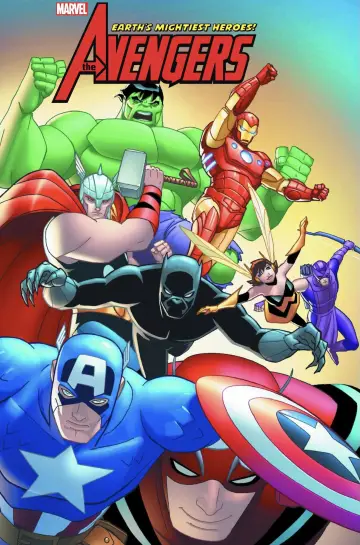 Poster for the TV series "The Avengers: Earth