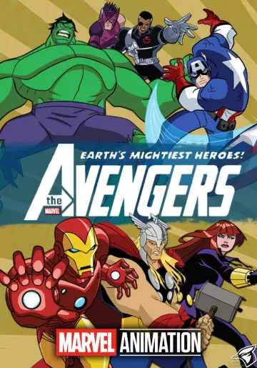 Poster for the TV series "The Avengers: Earth