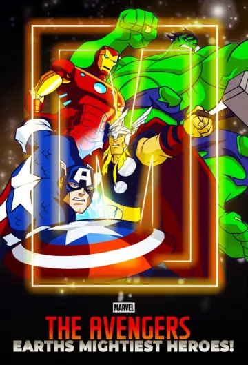 Poster for the TV series "The Avengers: Earth
