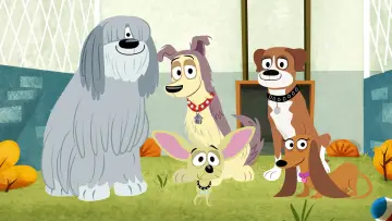 Backdrop for the TV series "Pound Puppies" #1376407