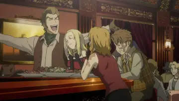Backdrop for the TV series "Baccano!" #1440162