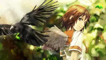 Backdrop for the TV series "Haibane Renmei" #1442783