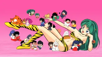 Backdrop for the TV series "Urusei Yatsura" #1301230