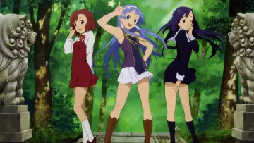 Backdrop for the TV series "Kannagi: Crazy Shrine Maidens" #1449788
