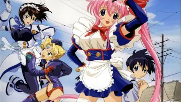 Backdrop for the TV series "Steel Angel Kurumi" #1591393