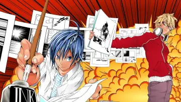 Backdrop for the TV series "Bakuman" #1390673