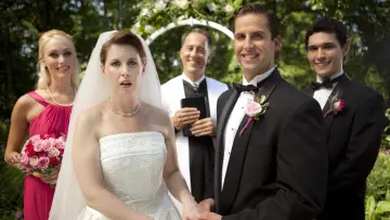 Backdrop for the TV series "Who The (Bleep) Did I Marry?" #1510560