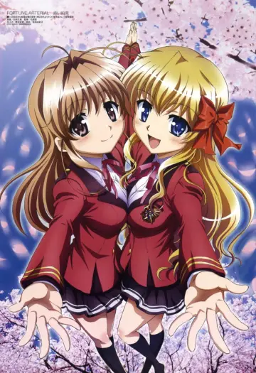 Poster for the TV series "Fortune Arterial: Red Promise" #1537779