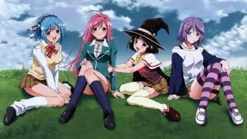 Backdrop for the TV series "Rosario + Vampire" #1459615